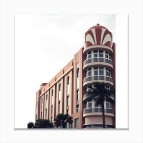 Deco Building Canvas Print