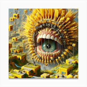 DMT ai art 012 Canvas Print