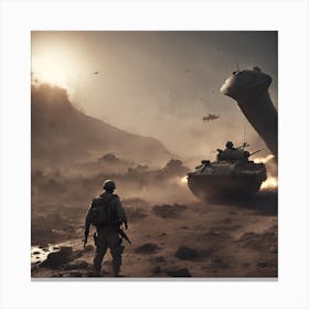 Call Of Duty Canvas Print