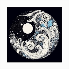 Yin Yang 30 Canvas Print