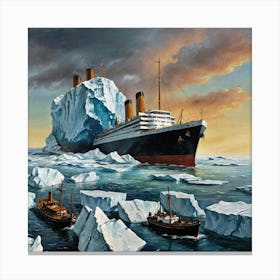 Titanic 2 Canvas Print