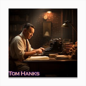 Tom Hanks 1 Canvas Print