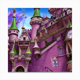 Disney Castle 2 Canvas Print