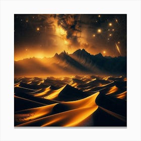 Sand Dunes 24 Canvas Print