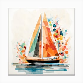 Sailboat Canvas Print