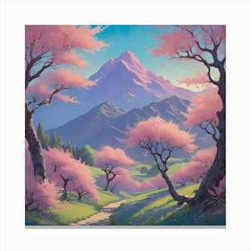 Sakura Blossoms Canvas Print