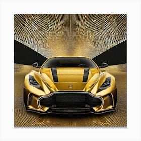 Aston Martin V12 3 Canvas Print