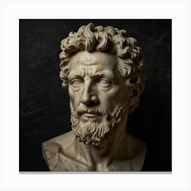 Bust Of Aphrodite 1 Canvas Print