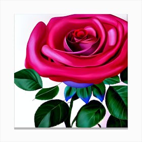 Pink Rose 3 Canvas Print