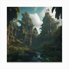 The forgotten parts Canvas Print