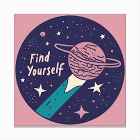 Find Yourself 1 Canvas Print