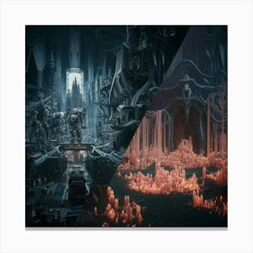 Apocalypse City Canvas Print