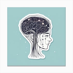 Brain Tree 1 Canvas Print