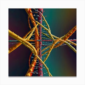 Genetic Kaleidoscope Canvas Print