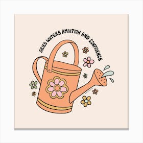Aries Watering Can Canvas Print