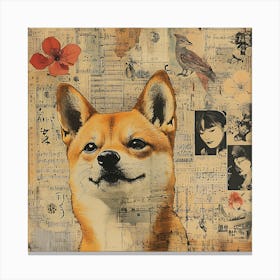 Shiba Inu 7 Canvas Print