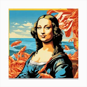 Mona Lisa 7 Canvas Print