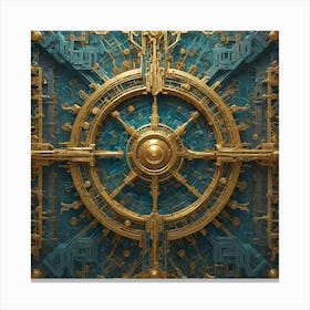 The Timekeeper’s Vault Canvas Print