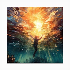 'Shining Light' Canvas Print