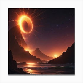 Ring Of Fire Canvas Print