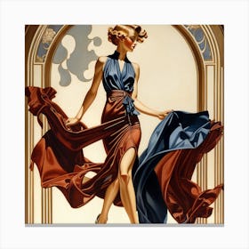 Elegance in Motion Canvas Print