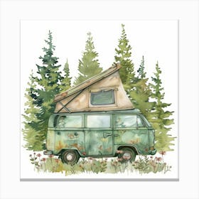 Camper Van 4 Canvas Print