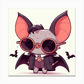 Wizard Bat!!? Canvas Print