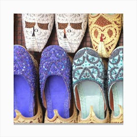 Moroccan Shoes Canvas Print