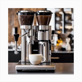 Coffee Machine Canvas Print