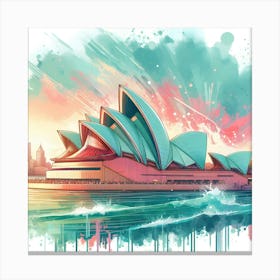 Sydney Opera House 4 Canvas Print