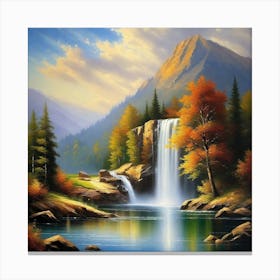 Waterfall 30 Canvas Print