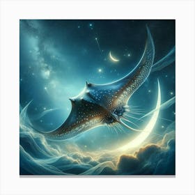 The Nightray (A Mythical Beast) The Mythical World Collection Style D Canvas Print