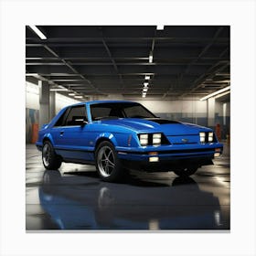 Ford Mustang Gt 1 Canvas Print