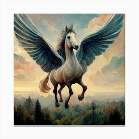 Angel Horse Canvas Print