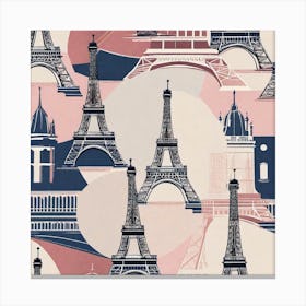 Paris Eiffel Tower 120 Canvas Print