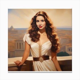 Legendary actress Himanee Bhatia 14 Canvas Print