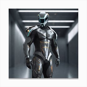 Futuristic Man 36 Canvas Print