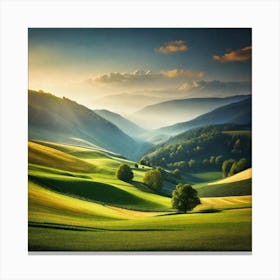 Landscape Wallpaper 3 Canvas Print