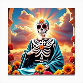 Dia De Los Muertos Canvas Print