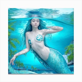 Mermaid 4 Canvas Print