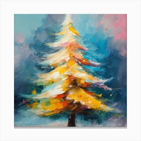 Christmas Tree Canvas Print