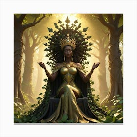 Queen Of The Forest 15 Canvas Print