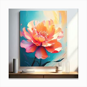 Peony Canvas Print