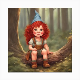 Little Red Riding Hood 1 Canvas Print