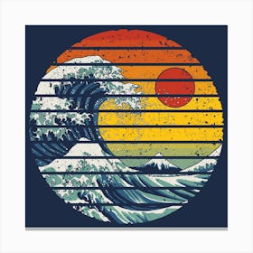 Great Wave Off Kanagawa Canvas Print