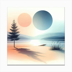 Landscape Painting 58 Canvas Print