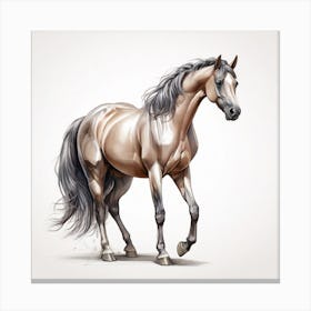 Horse Portrait Canvas Print