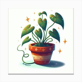 Potted Plant 5 Canvas Print