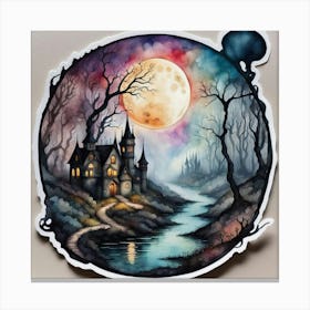 Fairytale Castle 5 Canvas Print