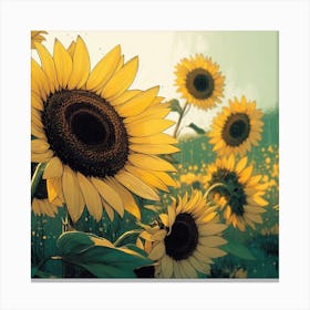 Sunflowers Canvas Print